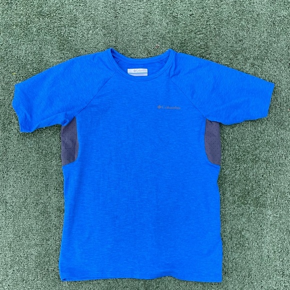 COLUMBIA BOYS' SILVER RIDGE II SHORT SLEEVE TEE Preowned size small 8 casual - Picture 4 of 4